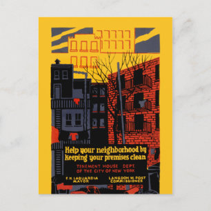 Cartão Postal Ajude a sua vizinhança