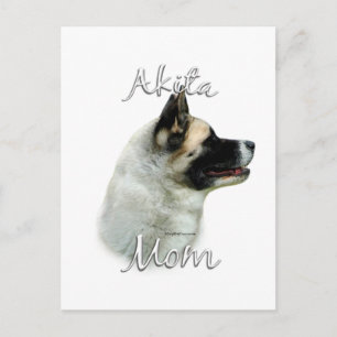 Cartão Postal Akita Mãe 2