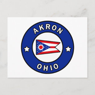 Cartão Postal Akron Ohio
