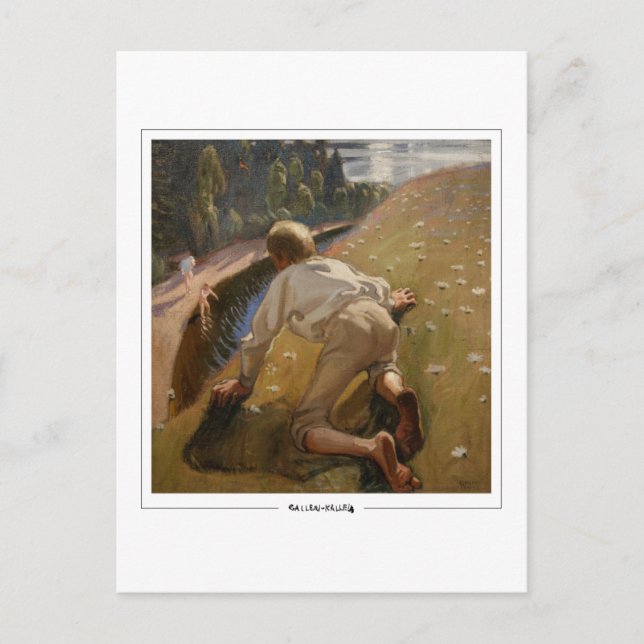 Cartão Postal Akseli Gallen-Kallela #1 - Cartão-postal de arte (Frente)