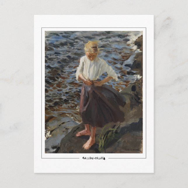 Cartão Postal Akseli Gallen-Kallela #219 - Cartão-postal de arte (Frente)