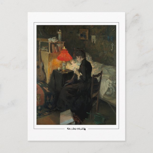 Cartão Postal Akseli Gallen-Kallela #223 - Cartão-postal de arte (Frente)