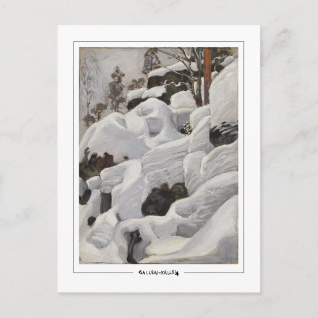 Cartão Postal Akseli Gallen-Kallela #269 - Cartão-postal de arte (Frente)