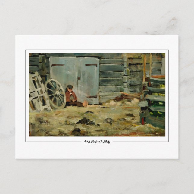 Cartão Postal Akseli Gallen-Kallela #371 - Cartão-postal de arte (Frente)