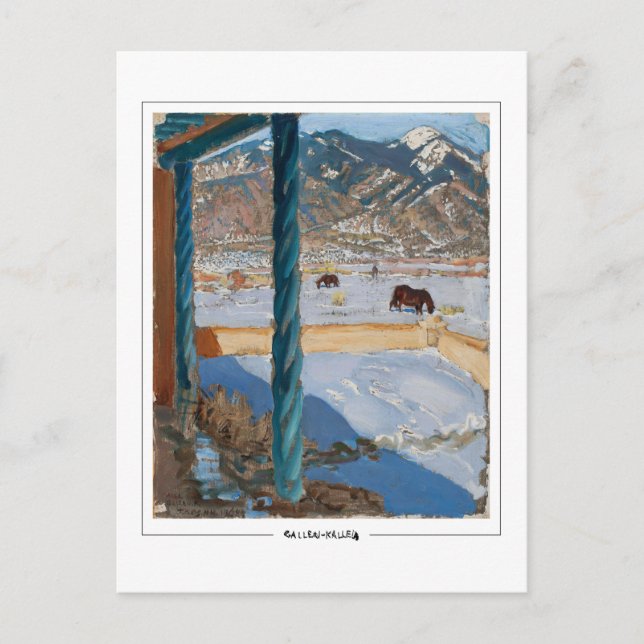 Cartão Postal Akseli Gallen-Kallela #59 - Cartão-postal de arte (Frente)