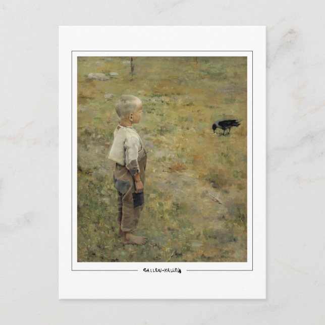 Cartão Postal Akseli Gallen-Kallela #90 - Cartão-postal de arte (Frente)
