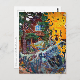 Cartão Postal Akseli Gallen-Kallela - Kalela no outono