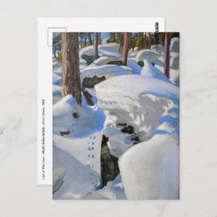 Cartão Postal Akseli Gallen-Kallela - Leão do Lynx