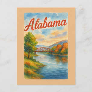 Cartão Postal Alabama