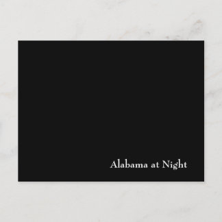 Cartão Postal Alabama à noite