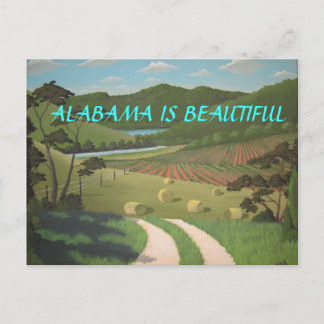 CARTÃO POSTAL ALABAMA É LINDO