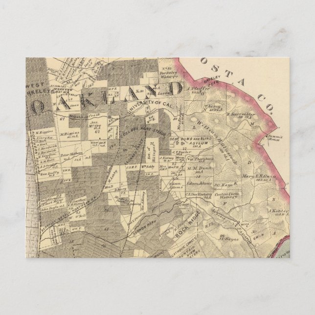 Cartão Postal Alameda Co 1 (Frente)