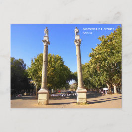 Cartão Postal Alameda De Hércules - Sevilla