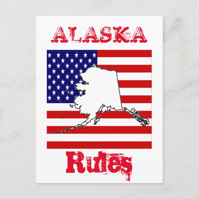 CARTÃO POSTAL ALASKA  (Frente)
