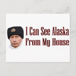 Cartão Postal Alaska from my house