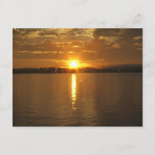 Cartão Postal Alaska Sunset
