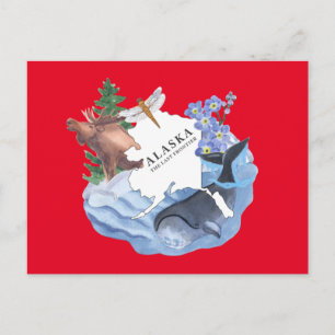 Cartão Postal Alaska - Último Cartão-Postal De Estado Fronteir