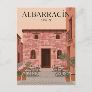Cartão Postal Albarracín Espanha