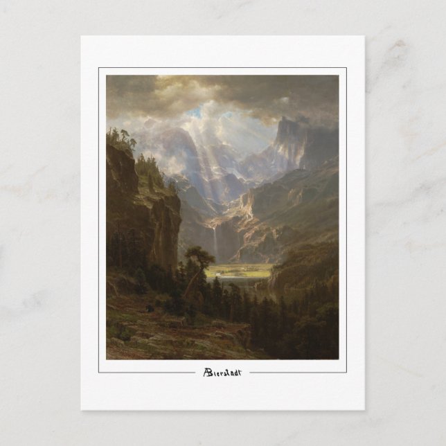 Cartão Postal Albert Bierstadt #52 - Cartão-postal de arte (Frente)