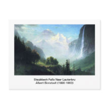 Albert Bierstadt, cachoeira Staubbach perto de Lau