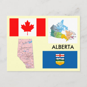 Cartão Postal Alberta, Canadá