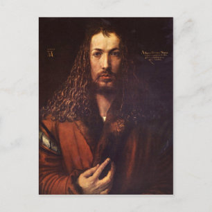 Cartão Postal Albrecht Durer - Autorretrato 2