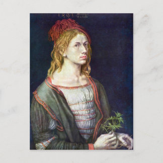 Cartão Postal Albrecht Durer - Autorretrato 3