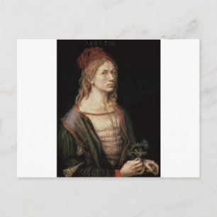 Cartão Postal Albrecht Durer - Autorretrato Com Um Astro