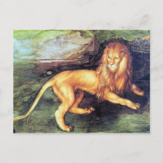 Cartão Postal Albrecht Durer - Leão