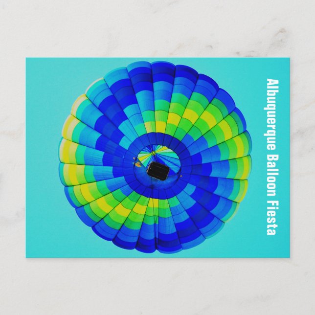 CARTÃO POSTAL ALBUQUERQUE BALLOON FIESTA (Frente)