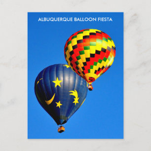 CARTÃO POSTAL ALBUQUERQUE BALLOON FIESTA