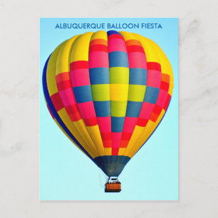 CARTÃO POSTAL ALBUQUERQUE BALLOON FIESTA