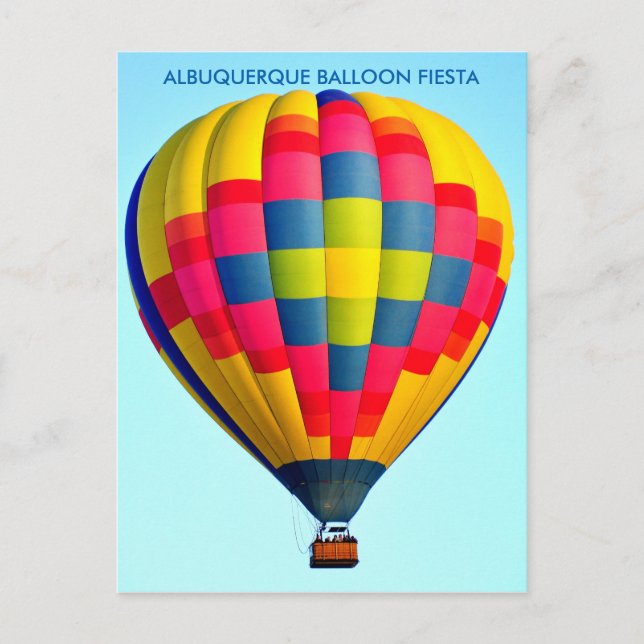CARTÃO POSTAL ALBUQUERQUE BALLOON FIESTA (Frente)