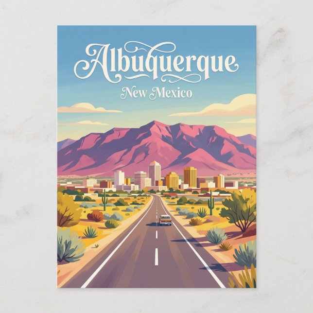 Cartão Postal Albuquerque EUA (Frente)