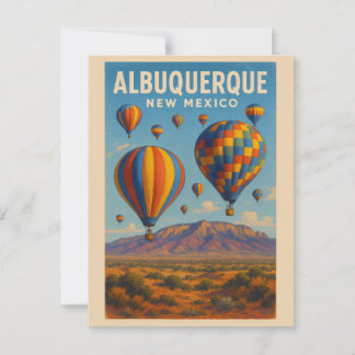 Cartão Postal Albuquerque Novo Céu do México