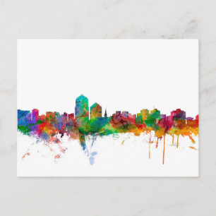 Cartão Postal Albuquerque Novo México Skyline