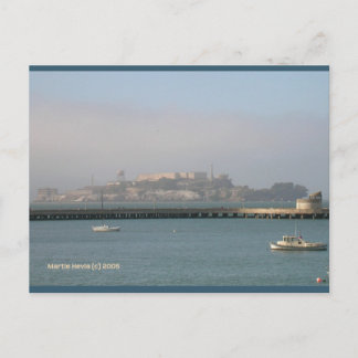 Cartão Postal Alcatraz | Cartão-postal Blue Beach™