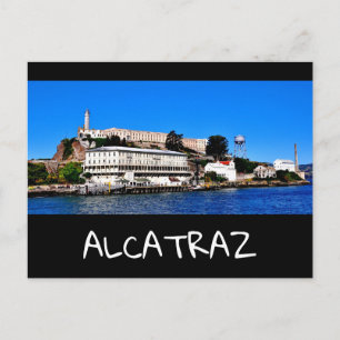 CARTÃO POSTAL ALCATRAZ ISLAND SAN FRANCISCO CALIF