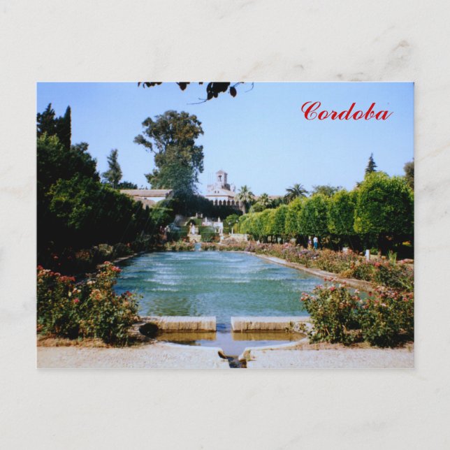 Cartão Postal Alcazar - Córdova (Frente)