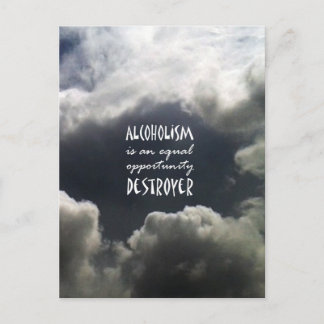Cartão Postal Alcoolismo