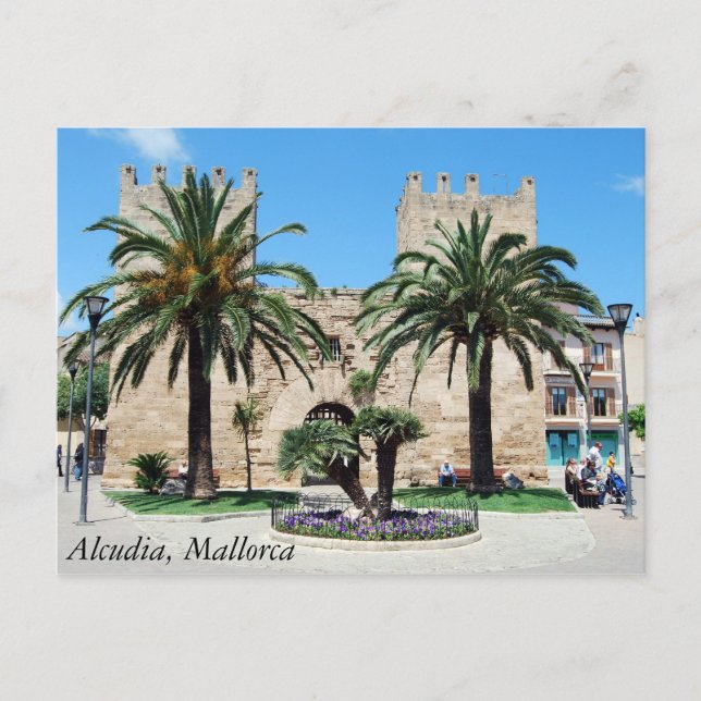 Cartão Postal Alcudia, Maiorca (Frente)