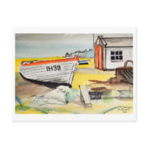 Aldeburgh, Barco na Praia – Arte Costeira