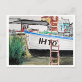 Cartão Postal Aldeburgh, Paisagem de Suffolk – Arte Costeira