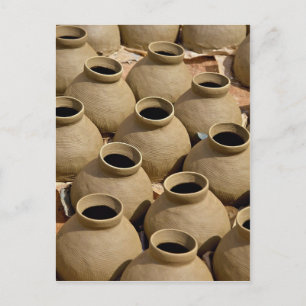 Cartão Postal Aldeia de Pottery, Região de Ashanti, Gana