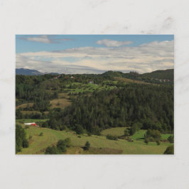 Cartão Postal Aldeia de Zajelšje, Colinas de Brkini, Eslovênia