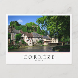 Cartão Postal Aldeia em Corrèze-le-Chateau, França