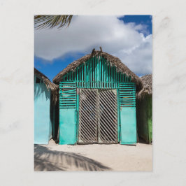 Cartão Postal Aldeia Mano Juan em Saona Domenican Republic