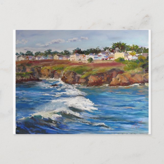 Cartão Postal Aldeia Mendocino (Frente)