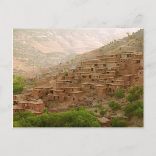 Cartão Postal Aldeia Morroco Berber