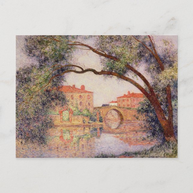 Cartão Postal Aldeia na Normandia (Frente)